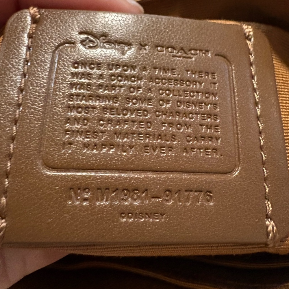 Coach x Disney Dumbo Chalk Leather Wristlet – Limited Edition - Picture 10 of 13